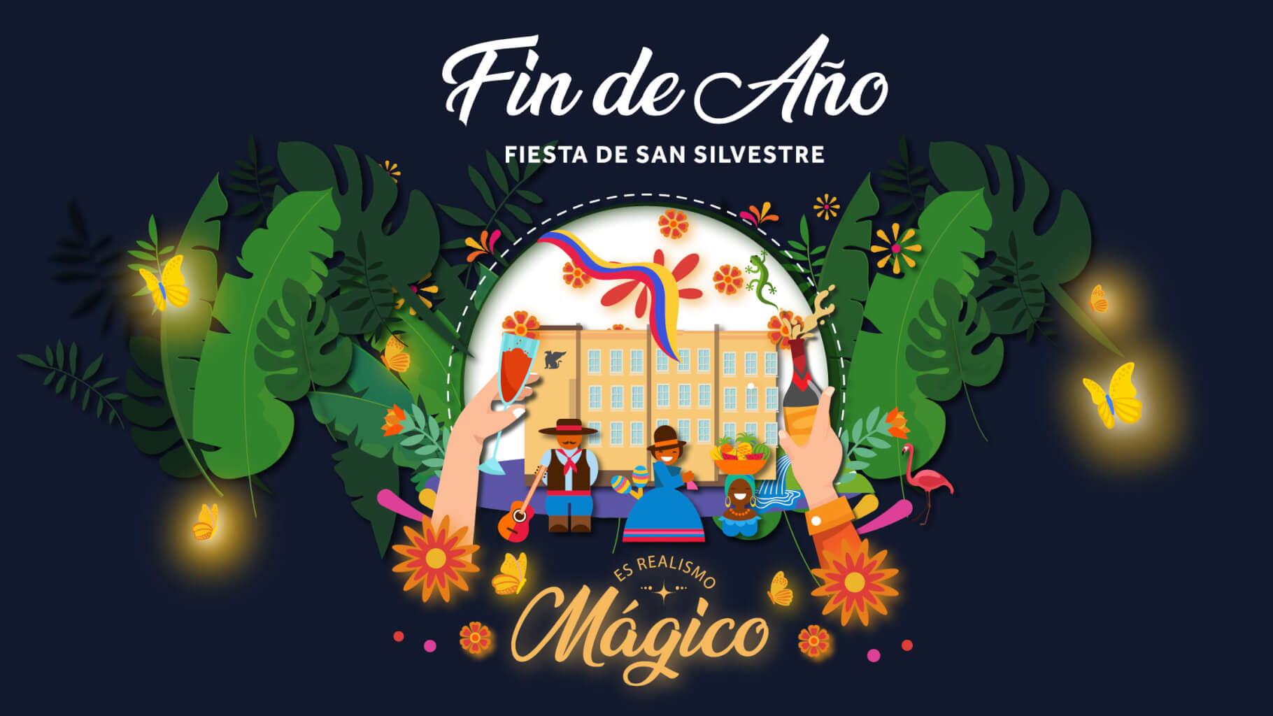 Fiesta Fin de Año JW Marriott Bogotá San Silvestre Mágico The Place